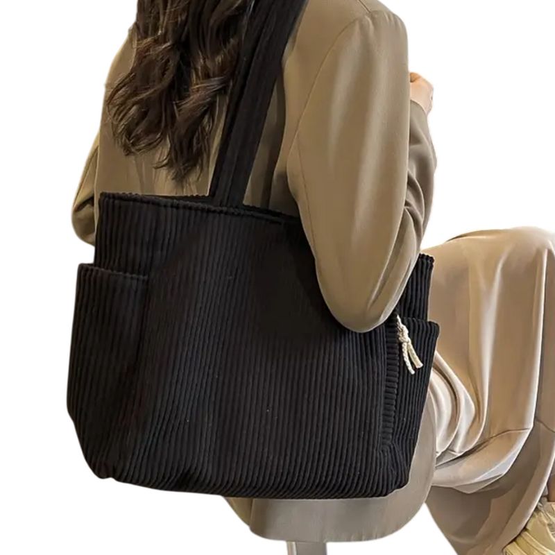 Corduroy Tote Bag