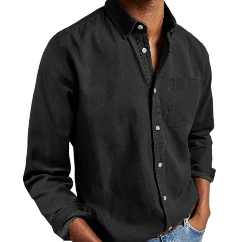 Long-Sleeve Relaxed Shirt