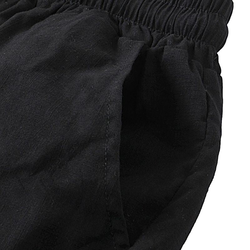 Azure Linen Shorts