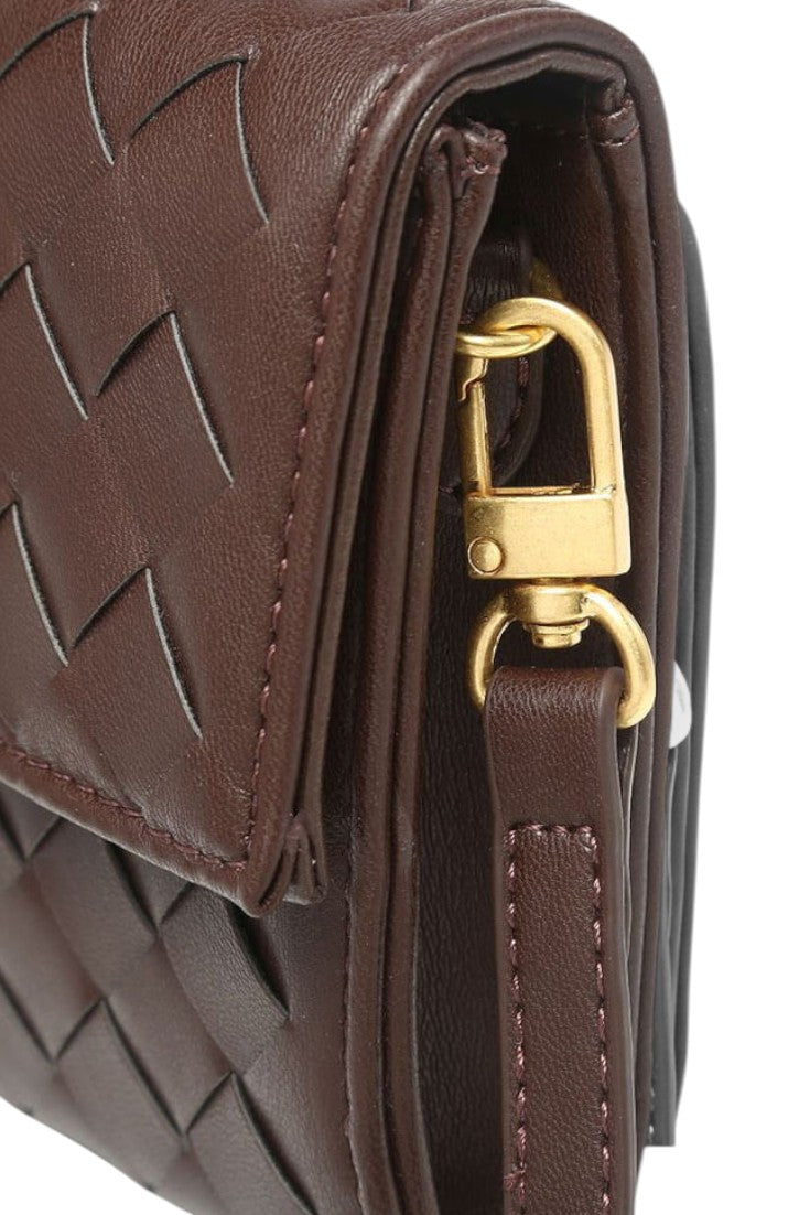 Clutch with Gold Knot Detail