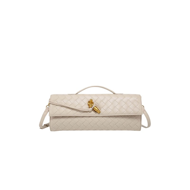 Clutch with Gold Knot Detail