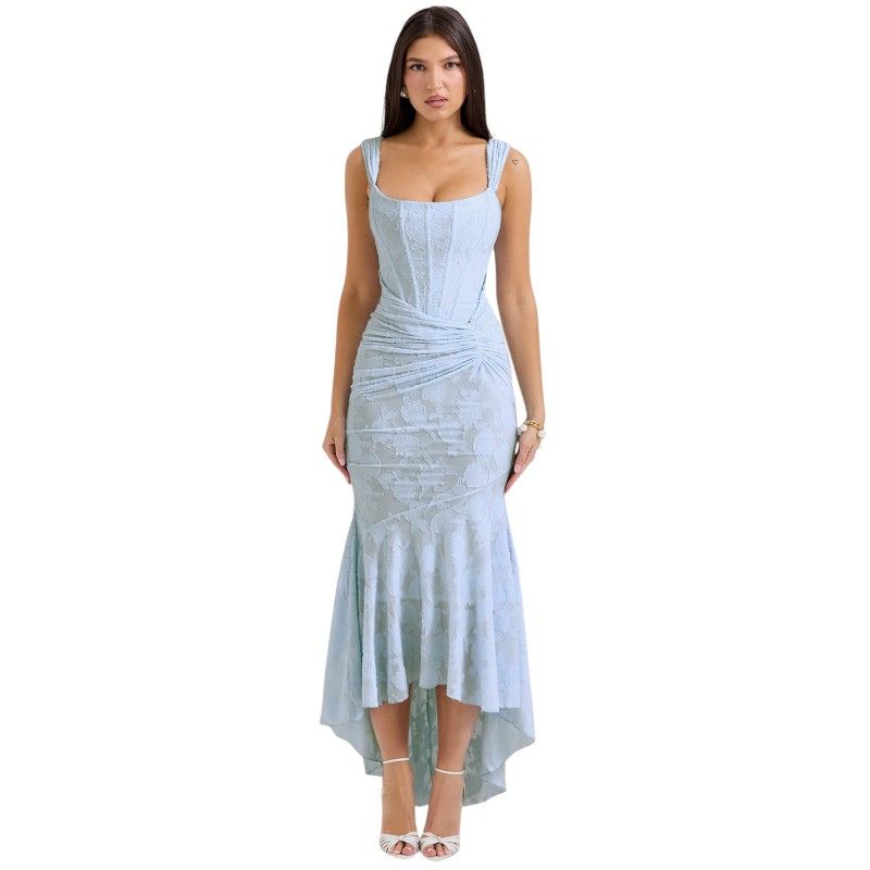 Corset-Style Flowy Dress