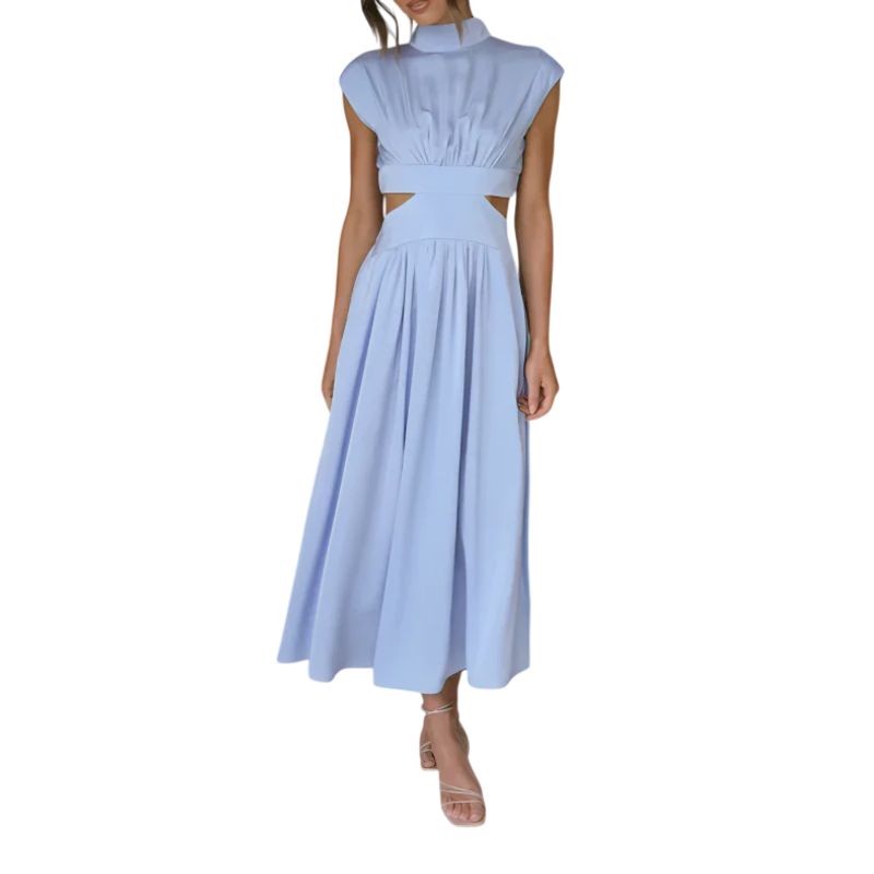 Open-Back Long Dress