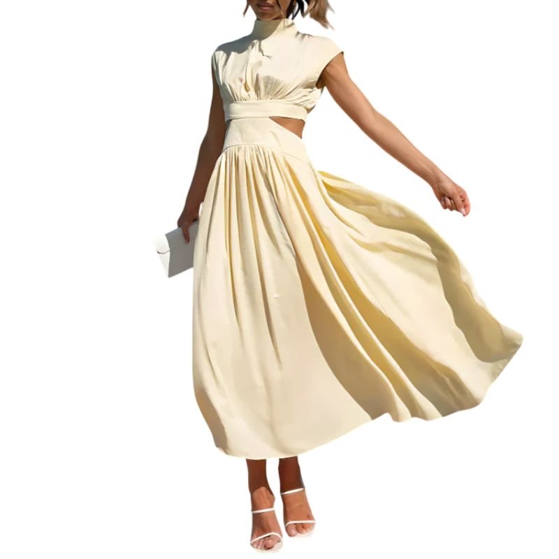 Open-Back Long Dress