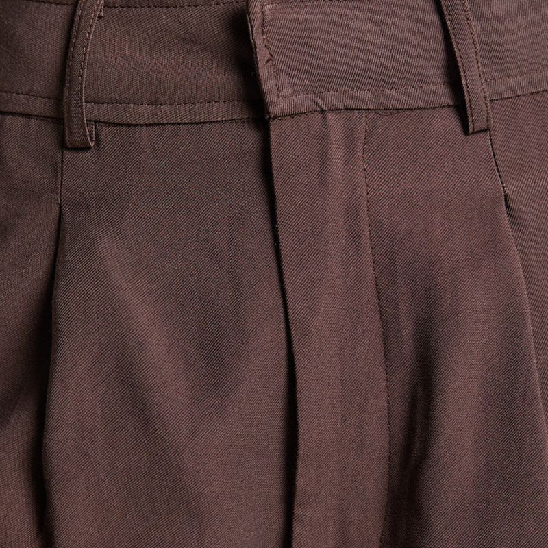 Structured Wide Leg Pants