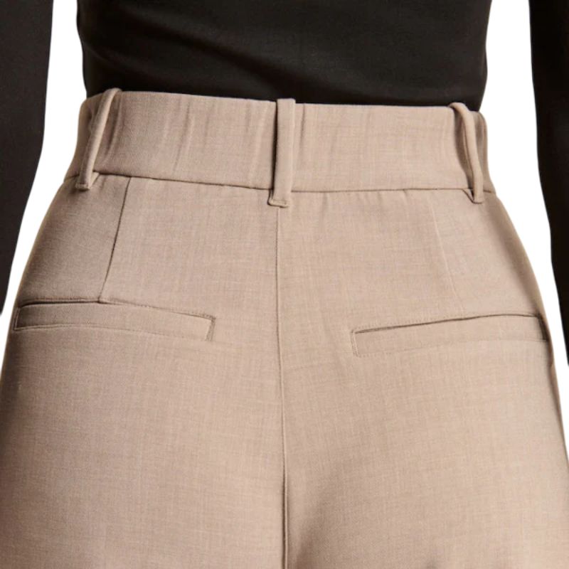 Structured Wide Leg Pants