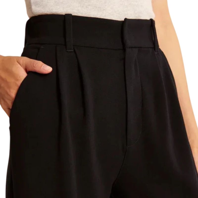 Structured Wide Leg Pants