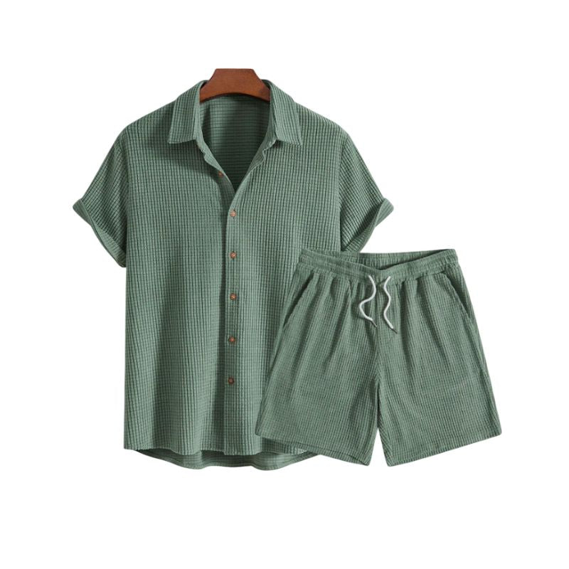 Textured Casual Set