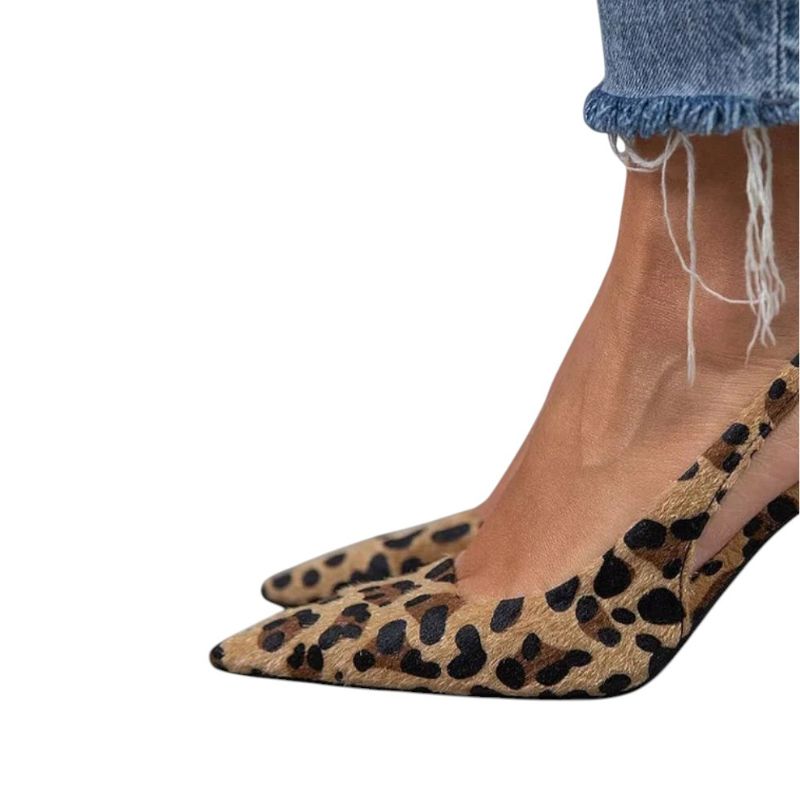 Leopard Print Heels