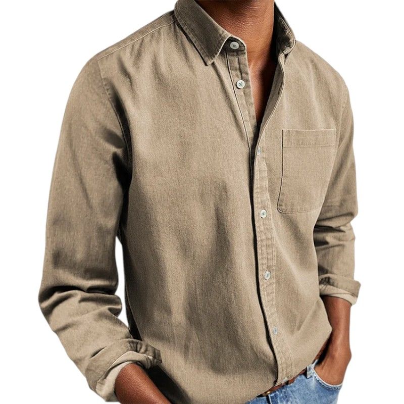 Long-Sleeve Relaxed Shirt