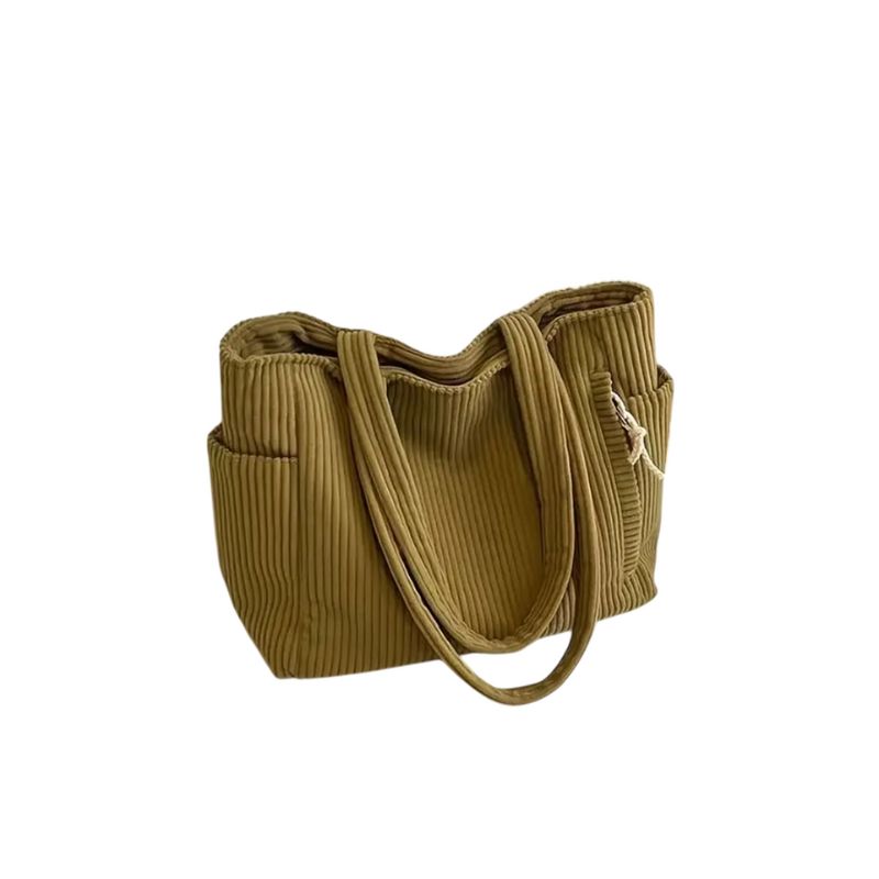 Corduroy Tote Bag