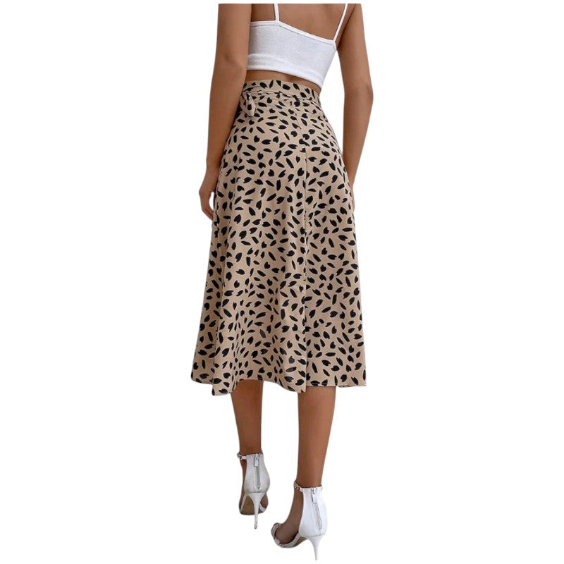 Asymmetric Boho Wrap Skirt