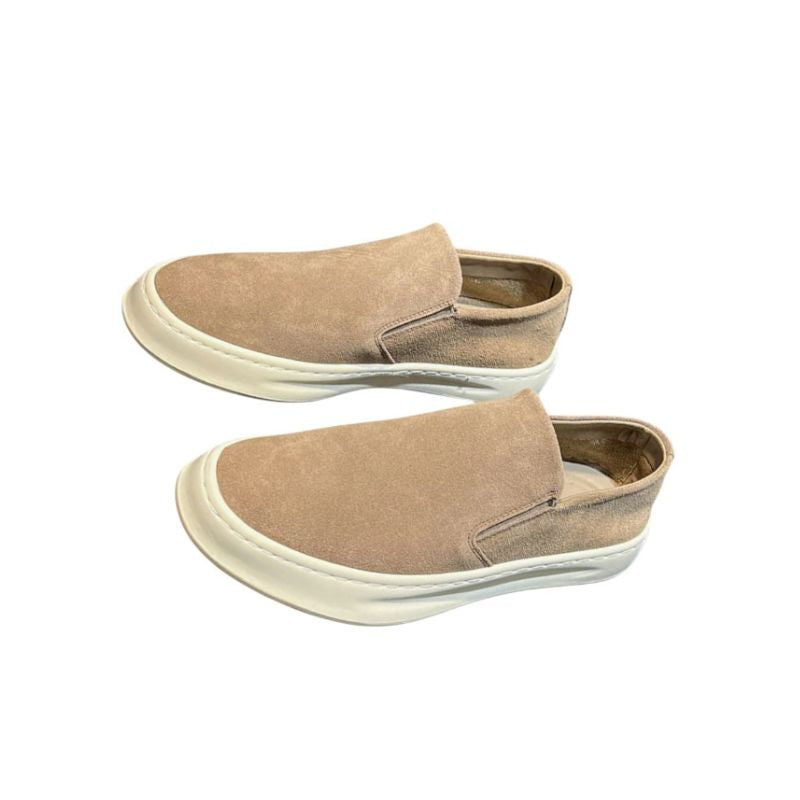 Suede Slip-On Loafers