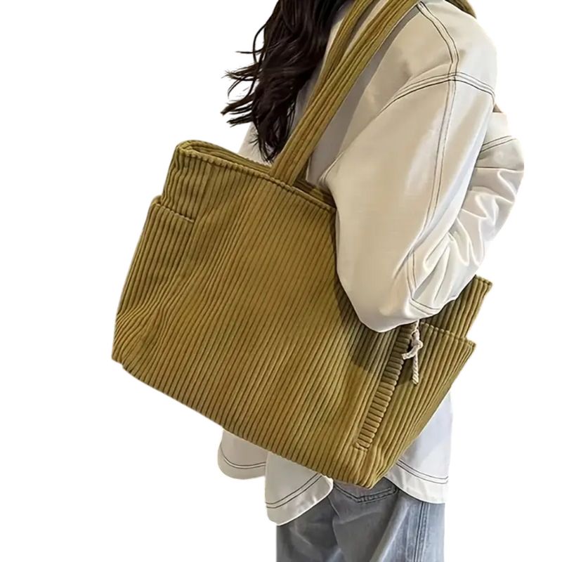 Corduroy Tote Bag