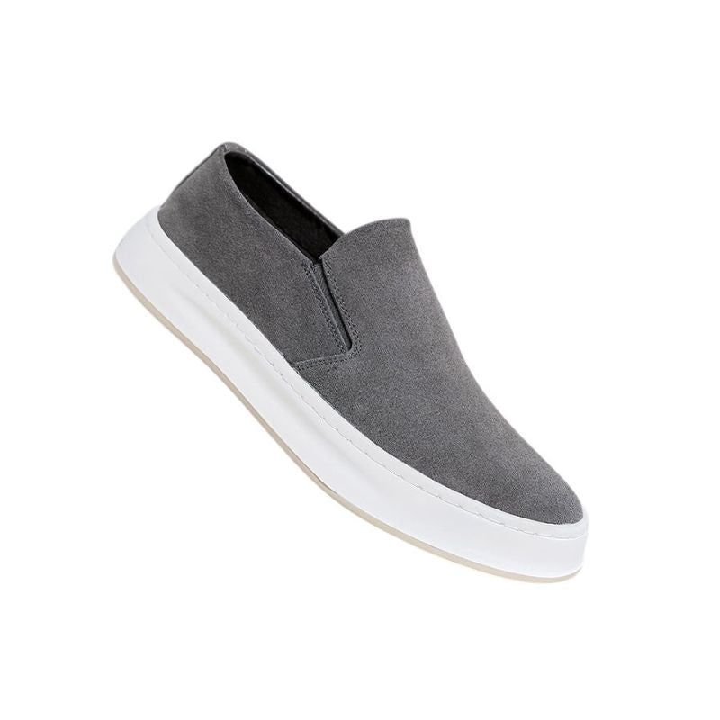Suede Slip-On Loafers