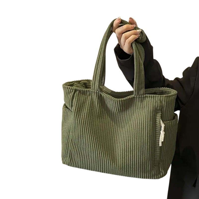 Corduroy Tote Bag