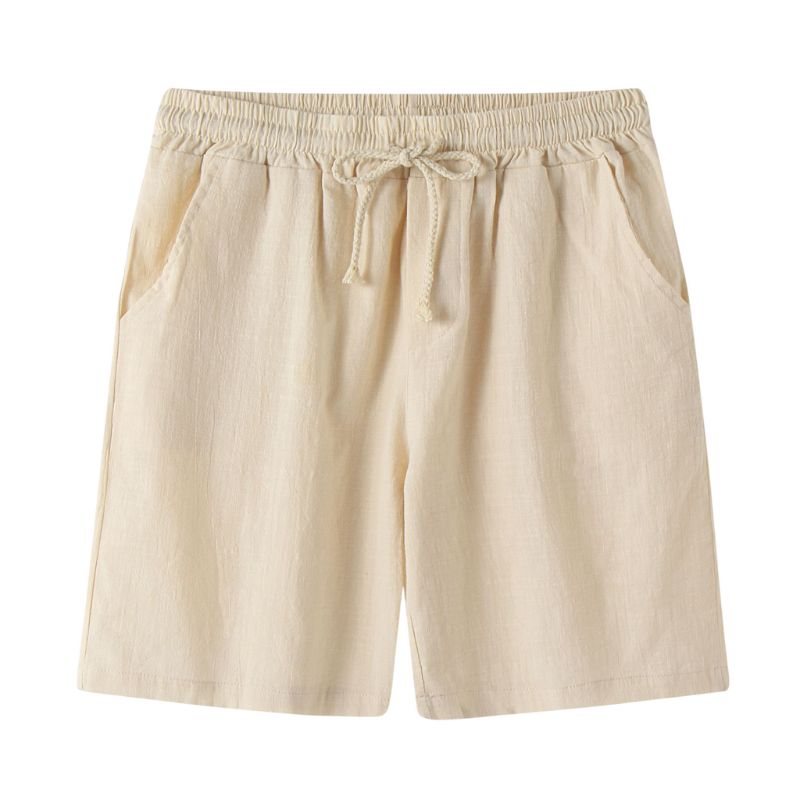 Azure Linen Shorts