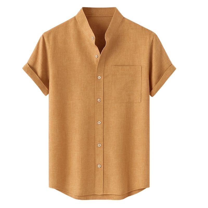 Bari Short-Sleeve Cotton Shirt