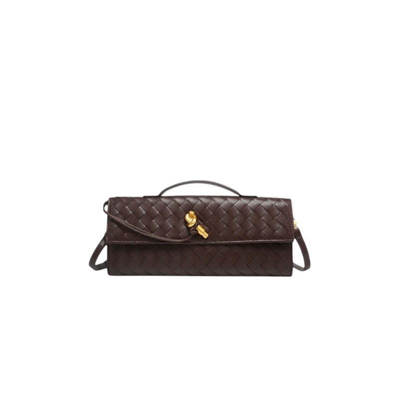 Clutch with Gold Knot Detail