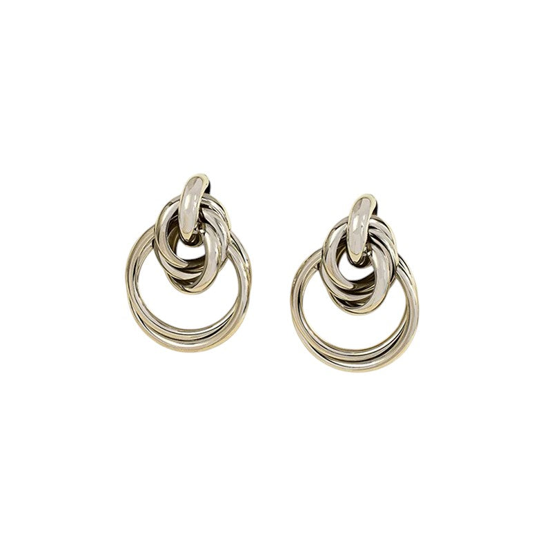 Intertwined Hoop Earrings