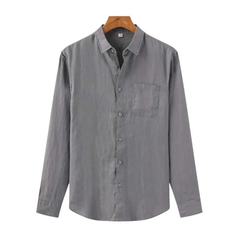 Relaxed Linen Set - Grey