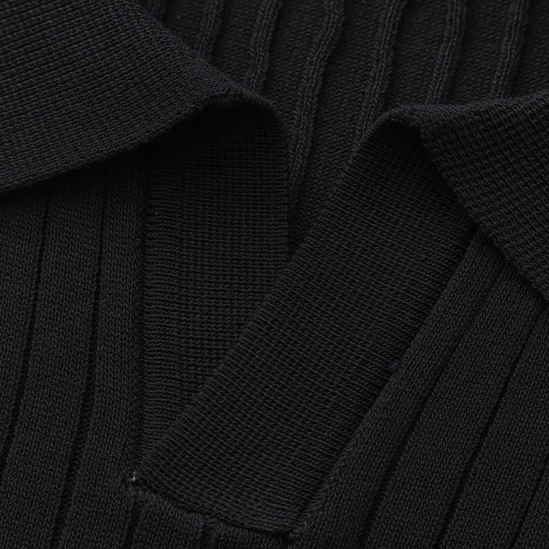 Ribbed Polo