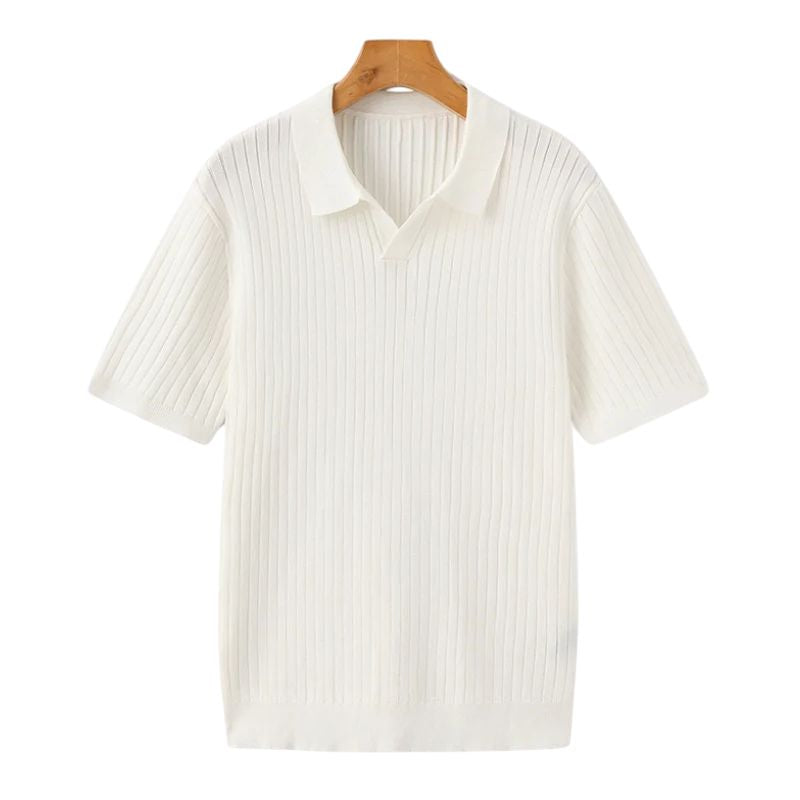 Ribbed Polo