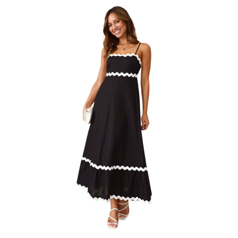Strappy Long Dress