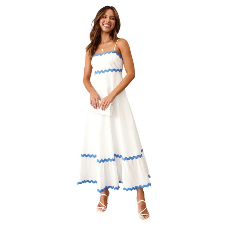 Strappy Long Dress