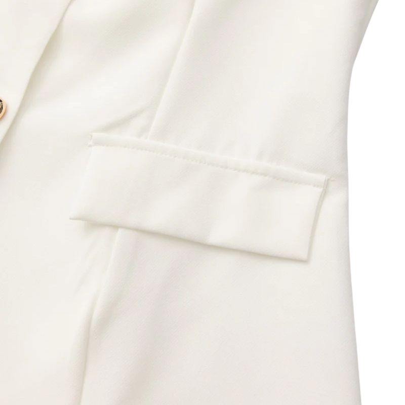 White Co-ord Vest Set