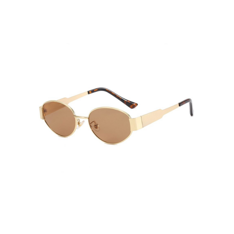 Velour Club Oval Vintage Sunglasses