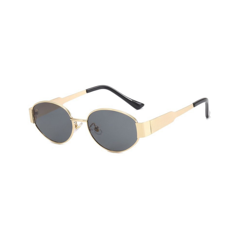 Velour Club Oval Vintage Sunglasses