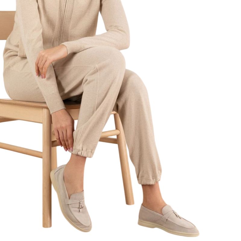 Suede Loafers