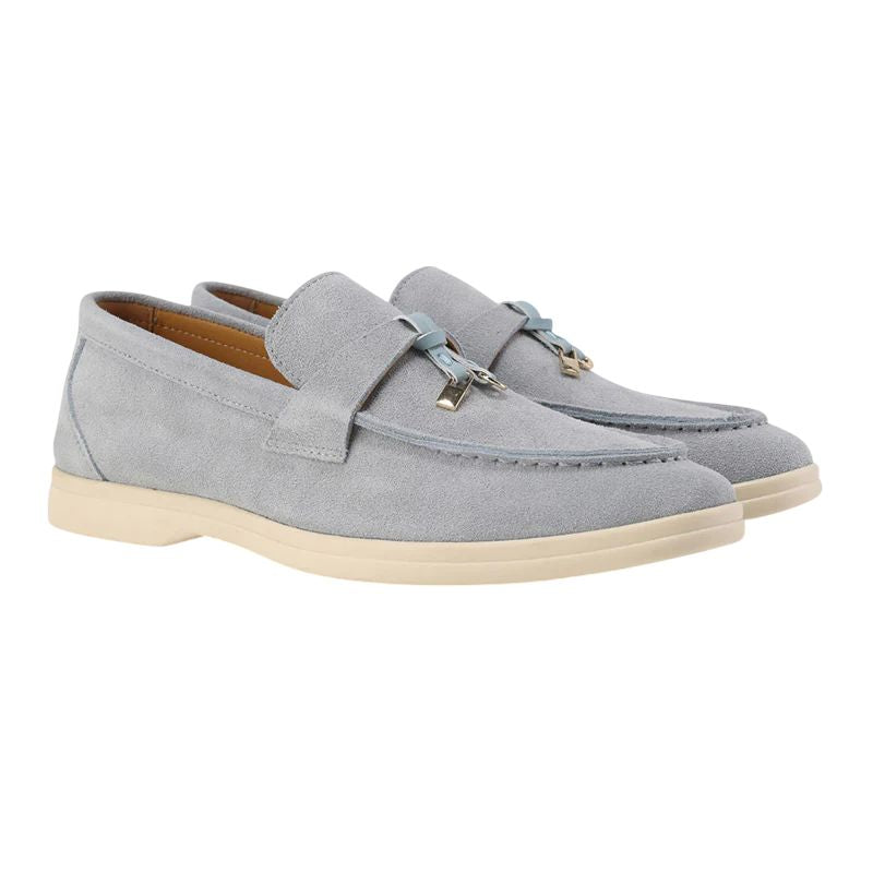 Suede Loafers